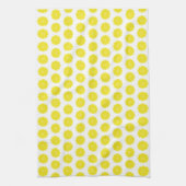 Linge De Cuisine Conception de fruit d'agrumes de citron jaune (Vertical)