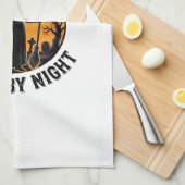 Linge De Cuisine Conception de garde infirmière sorcière Halloween (Quart Plié)