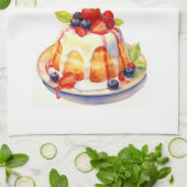 Linge De Cuisine Conception de gâteau sucré (Plié)