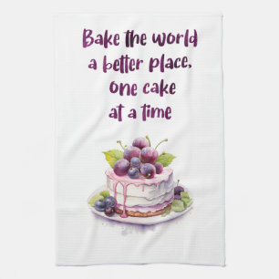 Linge De Cuisine Conception de gâteau sucré