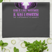 Linge De Cuisine Conception de Halloween pour filles comme des sorc (Plié)
