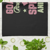 Linge De Cuisine Conception de la chèvre (Plié)