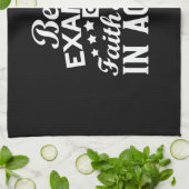 Linge De Cuisine Conception de la motivation chrétienne - Foi, Amou (Plié)