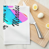 LINGE DE CUISINE CONCEPTION DE LA PLUIE DE 65E ANNIVERSAIRE (Quart Plié)