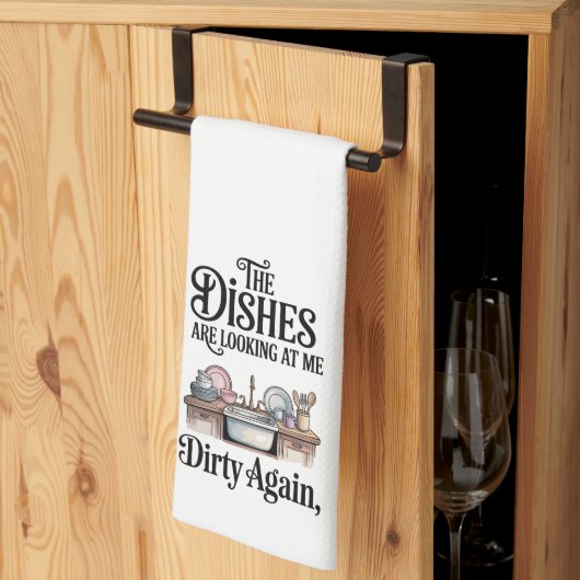 Linge De Cuisine Conception de la série Cuisine Drôle #5 (Pliage en tiers)