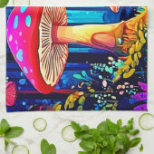 Linge De Cuisine Conception de la trajectoire du champignon magique (Plié)
