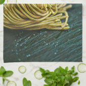 Linge De Cuisine Conception de l'amoureux des nouilles (Plié)