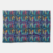 Linge De Cuisine Conception de libellule en verre tendu (Horizontal)