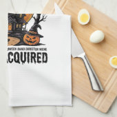 Linge De Cuisine Conception de maison hantée sorcière directeur de (Quart Plié)
