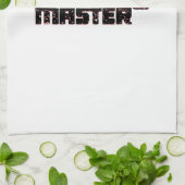 Linge De Cuisine Conception de Maître de BBQ Esthétique pour les Ma (Plié)
