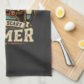 Linge De Cuisine Conception de manette rétro du roi des joueurs Hal (Quart Plié)