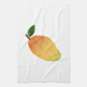 Linge De Cuisine Conception de mangue par points