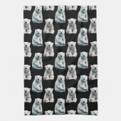 Linge De Cuisine Conception de motif d'animal ours polaire (Vertical)