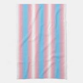 Linge De Cuisine Conception de motif de drapeau de fierté transgenr (Vertical)