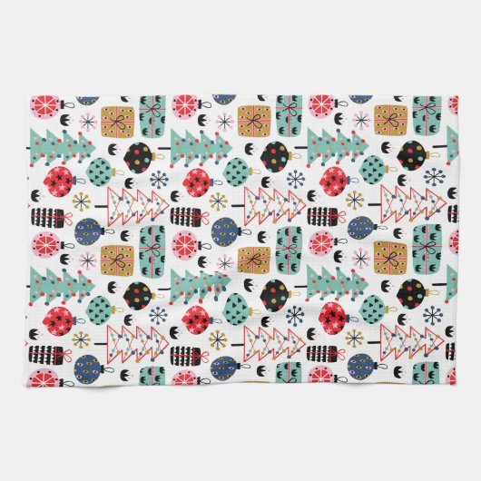 Linge De Cuisine Conception de Noël (Horizontal)