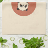 Linge De Cuisine Conception de pandas mignons (Plié)