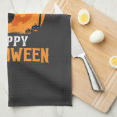 Linge De Cuisine Conception de panier de basketball Halloween Dunk (Quart Plié)