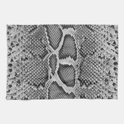 Linge De Cuisine Conception de peau de serpent, motif d'impression (Horizontal)