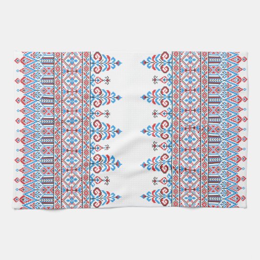 Linge De Cuisine Conception de point de croix (Horizontal)