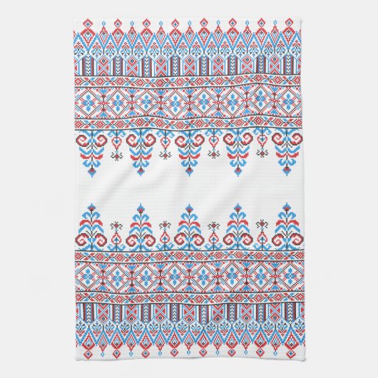 Linge De Cuisine Conception de point de croix (Vertical)