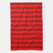 Linge De Cuisine Conception de rayures bordeaux rouges (Vertical)