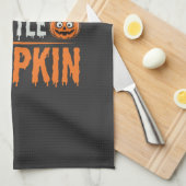 Linge De Cuisine Conception de sorcière d'Halloween de petite citro (Quart Plié)