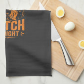 Linge De Cuisine Conception de sorcière infirmière Halloween (Quart Plié)