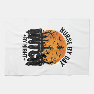 Linge De Cuisine Conception de sorcière infirmière vintage Hallowee