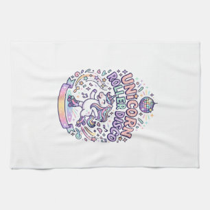 Linge De Cuisine Conception de T-Shirt Graphique de Roller Disco Li