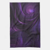Linge De Cuisine Conception de torsion violette foncée (Vertical)