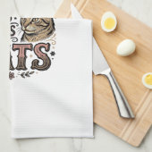 Linge De Cuisine Conception de typographie pour fille amoureuse de (Quart Plié)