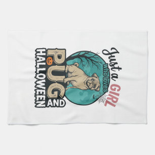 Linge De Cuisine Conception de vecteur vintage de fille de Hallowee