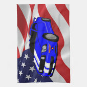 Linge De Cuisine Conception de voiture de muscle (Vertical)