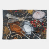 Linge De Cuisine Conception des épices (Horizontal)