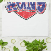 Linge De Cuisine Conception des ventilateurs Angry Runs v2 (Plié)