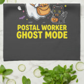Linge De Cuisine Conception d'Halloween pour les travailleurs posta (Plié)