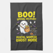 Linge De Cuisine Conception d'Halloween pour les travailleurs posta (Vertical)