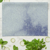 Linge De Cuisine Conception en denim lavé #1 @ Emporio Moffa (Plié)