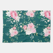 Linge De Cuisine Conception Florale (Horizontal)