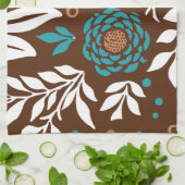 Linge De Cuisine Conception Florale 23 (Plié)
