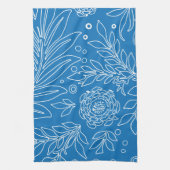Linge De Cuisine Conception Florale 32 (Vertical)