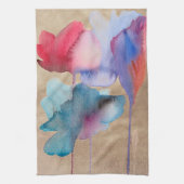 Linge De Cuisine Conception florale moderne d'art de fleur (Vertical)