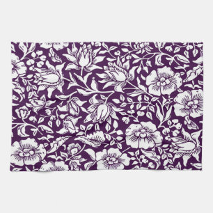 Linge De Cuisine Conception florale vintage de mauve de William Mor