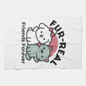 Linge De Cuisine Conception "Fur-Real Friends Forever" (Horizontal)