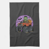Linge De Cuisine Conception graphique de camion monstre Frankenstei (Vertical)