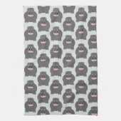 Linge De Cuisine Conception Hippopotame Fond de n'importe quelle co (Vertical)