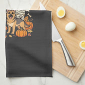 Linge De Cuisine Conception Howl-Oween Halloween Fantôme Berger All (Quart Plié)