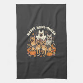 Linge De Cuisine Conception Howl-Oween Halloween Fantôme Berger All (Vertical)