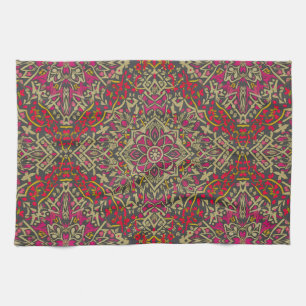 Linge De Cuisine Conception Motif De Tapis Oriental, Traditionnelle