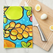 Linge De Cuisine Conception Motif fruitée (Quart Plié)